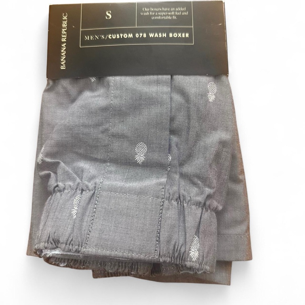 Banana Republic Men’s 078 Wash Boxer‎ Shorts Size Small